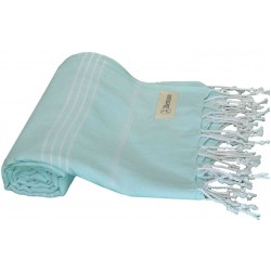 Anatolia Turkish Towel - 37X70 Inches, Aqua Marine