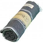 Anatolia Turkish Towel - 37X70 Inches, Black