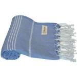 Anatolia Turkish Towel - 37X70 Inches, Grey Blue