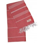 Anatolia Turkish Towel - 37X70 Inches, Red