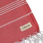 Anatolia Turkish Towel - 37X70 Inches, Red