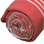 Anatolia Turkish Towel - 37X70 Inches, Red