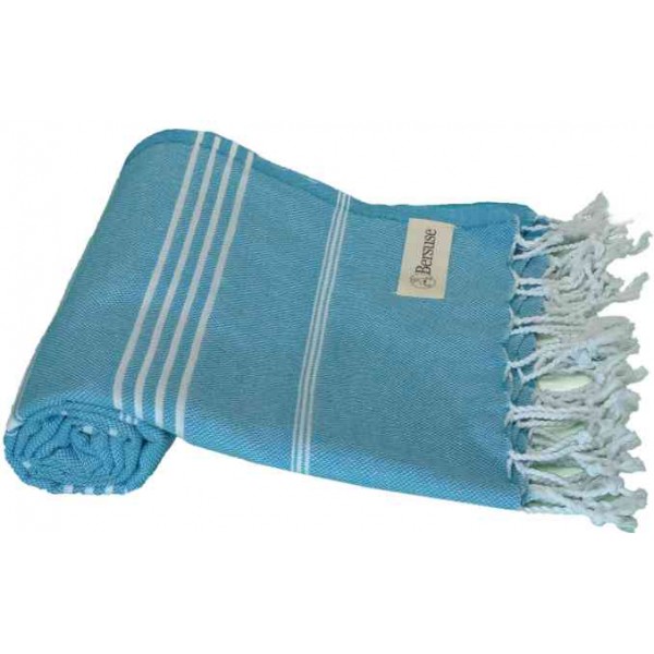 Anatolia Turkish Towel - 37X70 Inches, Sea Blue