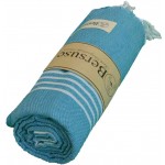 Anatolia Turkish Towel - 37X70 Inches, Sea Blue