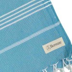 Anatolia Turkish Towel - 37X70 Inches, Sea Blue