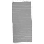 Anatolia Turkish Towel - 37X70 Inches, Silver Grey