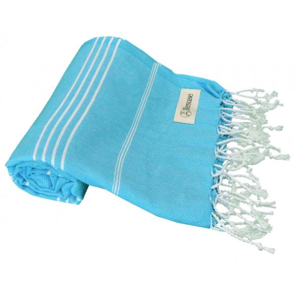 Anatolia Turkish Towel - 37X70 Inches, Turquoise