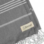 Anatolia XL Throw Blanket  - 61X82 Inches, Anthracite