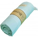 Anatolia XL Throw Blanket  - 61X82 Inches, Aqua Marine