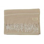 Anatolia XL Throw Blanket  - 61X82 Inches, Beige