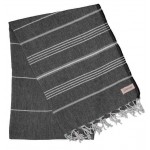 Anatolia XL Throw Blanket  - 61X82 Inches, Black