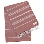 Anatolia XL Throw Blanket  - 61X82 Inches, Burgundy