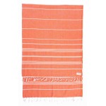 Anatolia XL Throw Blanket  - 61X82 Inches, Dark Orange