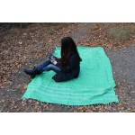 Anatolia XL Throw Blanket  - 61X82 Inches, Green