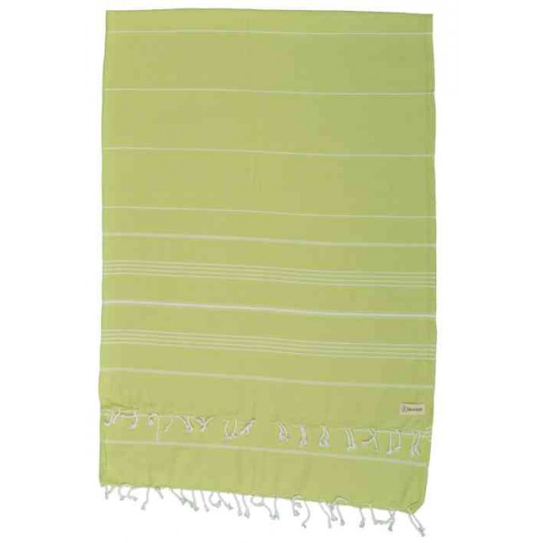 Anatolia XL Throw Blanket  - 61X82 Inches, Pistacho Green