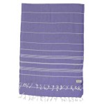 Anatolia XL Throw Blanket  - 61X82 Inches, Dark Purple