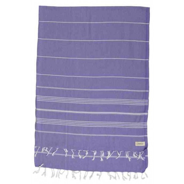 Anatolia XL Throw Blanket  - 61X82 Inches, Dark Purple