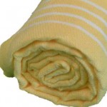 Anatolia XL Throw Blanket  - 61X82 Inches, Yellow