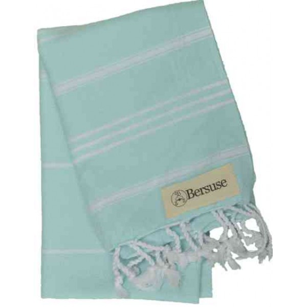 Anatolia Hand Turkish Towel - 22X35 Inches, Aqua Marine