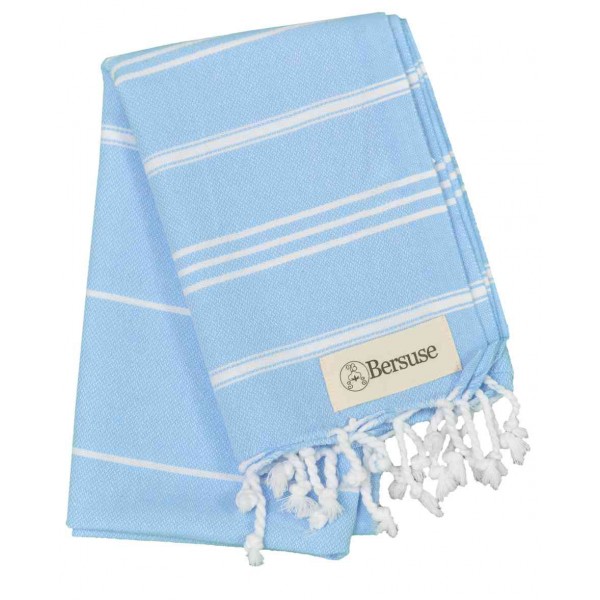 Anatolia Hand Turkish Towel - 22X35 Inches, Blue