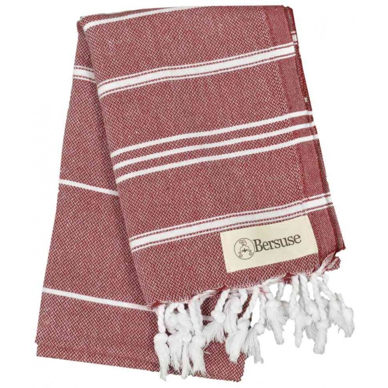 Turkish Hand Towels Pestemal Red, Kitchen, Bath & Laundry