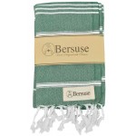 Anatolia Hand Turkish Towel - 22X35 Inches, Forest Green