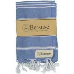 Anatolia Hand Turkish Towel - 22X35 Inches, Grey Blue