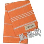 Anatolia Hand Turkish Towel - 22X35 Inches, Orange