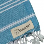 Anatolia Hand Turkish Towel - 22X35 Inches, Sea Blue