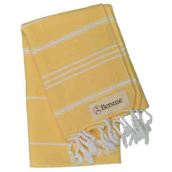 Anatolia Hand Turkish Towel - 22X35 Inches, Yellow