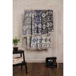 Belize Dual-Layer Turkish Towel - 37X70 Inches, Black