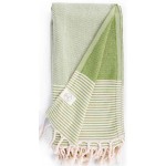 Biarritz Turkish Towel - 39X66 Inches, Olive Green