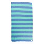 Cayman Turkish Towel - 37X70 Inches, Blue/Mint Green
