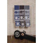 Cozumel Dual-Layer Turkish Towel - 39X71 Inches, Dark Blue