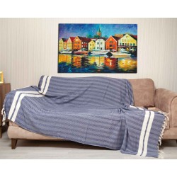 Herringbone XL Throw Blanket