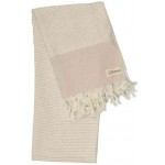 Hierapolis Turkish Towel - 37X70 Inches, Beige