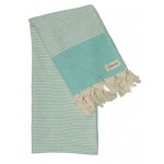 Hierapolis Turkish Towel - 37X70 Inches, Mint Green