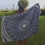 Kona Dual-Layer Turkish Towel -37X70 Inches, Dark Blue