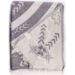 Kona XL Dual Layer Throw Blanket  - 78X94 Inches, Anthracite