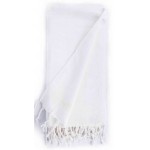 Laodicea Turkish Towel - 39X66 Inches, White