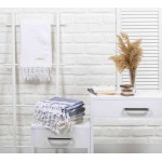 Laodicea Turkish Towel - 39X66 Inches, White