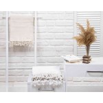 Laodicea Hand Turkish Towel - 21X39 Inches, White