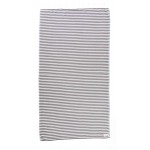 Malibu Turkish Towel - 37X70 Inches, Anthracite