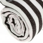 Malibu Turkish Towel - 37X70 Inches, Black