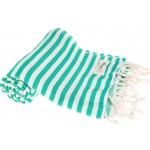 Malibu Turkish Towel - 37X70 Inches, Mint Green