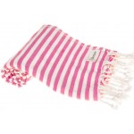 Malibu Turkish Towel - 37X70 Inches, Pink