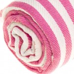 Malibu Turkish Towel - 37X70 Inches, Pink