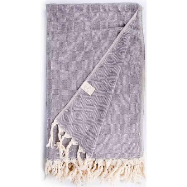 Milas XL Throw Blanket  - 60X90 Inches, Grey