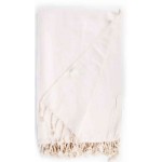 Milas XL Throw Blanket  - 60X90 Inches, White