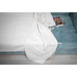 Milas XL Throw Blanket  - 60X90 Inches, White